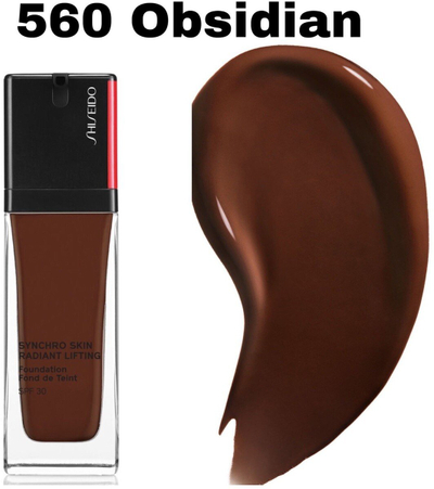 Fondatinë Shiseido Synchro Skin Radiant Lifting, SPF 30, Nude