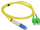 Kabllo patch fibër optike Alantec SM, SC/APC në LC, duplex, 9/125 OS2, 5m