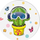 Kapëse telefoni PopSockets Phone Grip 2 Cool Cactus 70114, dizajn kaktus, ngjitje vetëngjitëse, shumëngjyrëshe