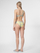 Kostum banje 4F W 4FSS23UBKTF025 4FSS23UBKBF025, bikini me dy pjese, qe s’e ha klori, gri