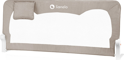 Rrjetë mbrojtëse krevati Lionelo Hanna, 150 cm, palosëse 180°, bezhë