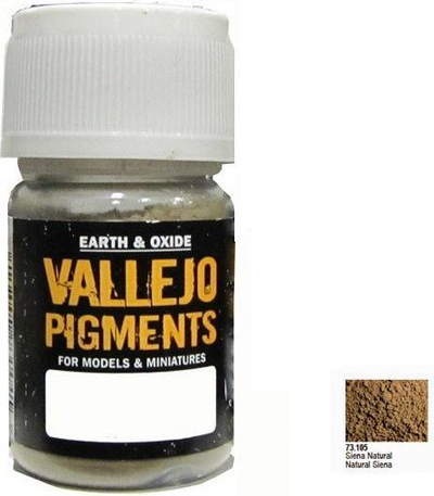 Pigment modelimi Vallejo AV Val73105, Natural Sienna, kafe natyrale