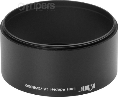 Adapter objektivi JJC për Samsung WB5000, diametër 72mm, alumin, i zi