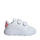 Këpucë sportive për kalama Adidas Advantage I, me sholla EVA, mbyllje me rripa, të bardha