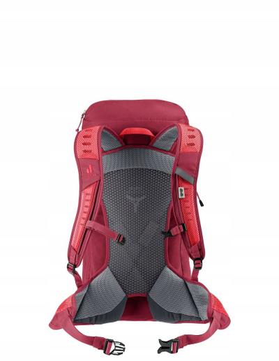 Çantë shpine turistike Deuter AC Lite 24, 24L, sistem Aircomfort, e kuqe cherry