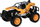 Makinë lodër off road Mega Creative Rush 50, pull back, 34 cm, portokalli e gjelbër