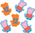 Loja memorie Barbo Toys Peppa Pig Numbers Memo, edukative, për kalamaj