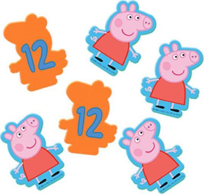 Loja memorie Barbo Toys Peppa Pig Numbers Memo, edukative, për kalamaj
