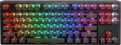 Tastierë gaming Ducky One 3 Aura TKL, mekanike MX Brown, RGB LED, e zezë
