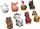 Set lodrash Fisher Price Farm Animal Friends, 8 pjesë, kafshë ferme, shumëngjyrësh