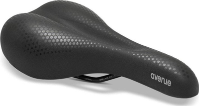 Shalë biçiklete Selle Royal Avenue Athletic, Royalgel, për pozicion atletik, e zezë