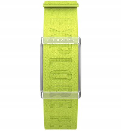 Monitor rrahjesh zemre COROS Heart Rate Monitor, Bluetooth, bateri 38 orë, lime