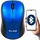 Maus wireless BLOW MBT-100, Bluetooth, optik, blu edhe i zi