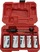 Set shpuesesh rrethore Milwaukee Hole Dozer, 7 copë, për metal dhe plastikë, në kuti të kuqe