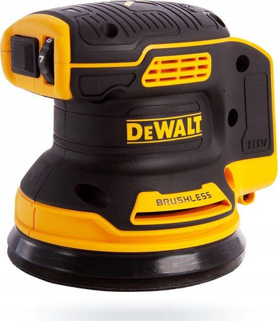 Lëmuese Dewalt DCW210N, 18 V, e verdhë