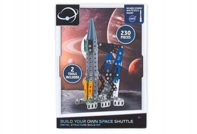 Set ndërtimi NASA Build Your Own Space Shuttle, metal, 230 copa, shumëngjyrësh