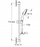 Set dushi Grohe Tempesta 110 27646003, shufër 90 cm, 2 mënyra spërkatje, krom