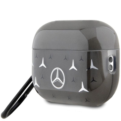 Mbulesë Mercedes MEAP28DPMGS për AirPods Pro 2, TPU, me yll të madh, e zezë