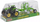 Lodër traktor me rimorkio Euro Trade, plastik, 28 cm, jeshil