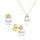 Set qafore + vathë Brilio Silver SET228Y