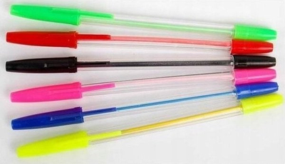 Set stilolapsash FANDY Stick Pen, 6 ngjyra, 1.0 mm