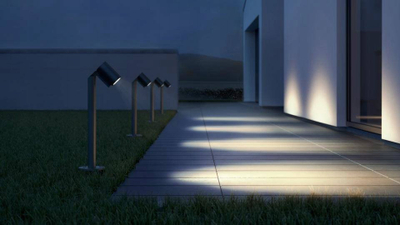 Llambë oborri Steinel Spot Way, 7W LED, GU10, antracit