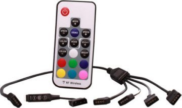 Kontrollus RGB Xilence XZ170 LQZ.RGB_SET, 12V 4-pin, 5V 3-pin, i zi