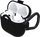 Kuti mbrojtëse për kufje OtterBox AirPods 4th Gen, me karabinë, e zezë transparente
