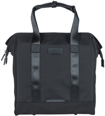 Çantë biçiklete Basil Grand Shopper MIK Hooks, 23L, e zezë