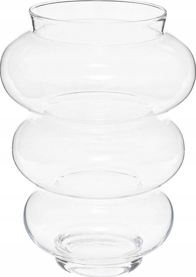Декоративна ваза Atmosphera Double Vase x Matali Crasset, стакло, 36cm, зелена