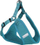 Shapka reflektuese për qen Nobby Mesh, madhësia XXS 28-33cm, e kaltër turquoise