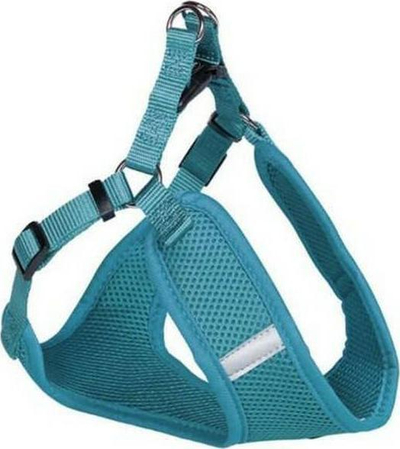 Shapka reflektuese për qen Nobby Mesh, madhësia XXS 28-33cm, e kaltër turquoise