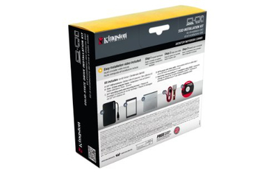 Kit instalimi SSD Kingston, 2.5", SATA, i zi