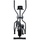 Trenier eliptik magnetik EB FIT E-NW1000, volant 12 kg, deri 130 kg, i zi
