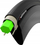 Insert gome rrugë Vittoria Air-Liner Road 700c, tubeless, run-flat, i gjelbër