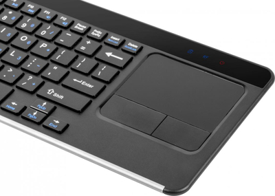 Tastierë Natec Touch Pad Slim, pa kabllo, e zezë (NKL-0968)