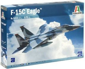 Model plastik avioni Italeri F-15C Eagle I1415, për montim, me dekalle