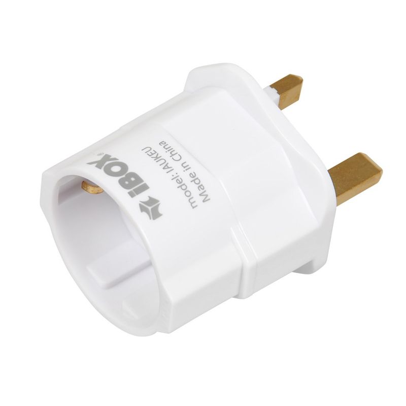 Adaptues prize iBOX IAUKEU, UK në EU, 3250W, i bardhë