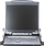 Konzола KVM Aten CL5716IN, 16 порти, 19", VGA, USB, DE распоред, црна