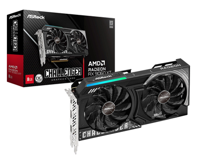 Графичка картичка ASRock Radeon RX 9060 XT Challenger OC, 8GB GDDR6, PCI Express, црна