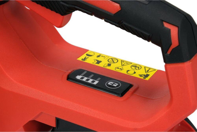 Sharrë zinxhiri me bateri YATO 12", 18V, 4Ah, e kuqe