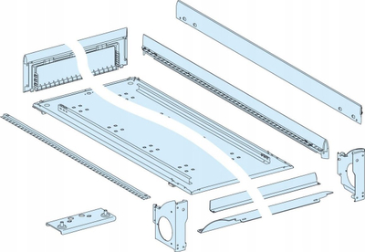 Kasetë kabllosh Schneider PrismaSet LVS08274, 1830x300x205mm, IP30, e bardhë