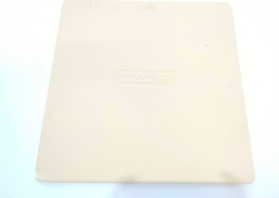 Gur pice Cozze 42.5 x 42.5 cm, corderite, për furrë 17\", bezhë