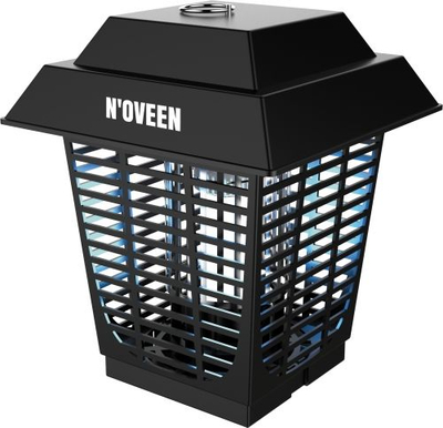 Lampë për insekte Noveen IKN22, 22W, IPX4, 130m², e zezë