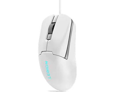 Mouse gaming Lenovo Legion M300s GY51H47351, 8000 DPI, me kabllo USB, i bardhë