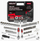 Set veglash Baumauto Tool Set Large, 108 copa, 1/4" dhe 3/8", në kuti plastike të zezë