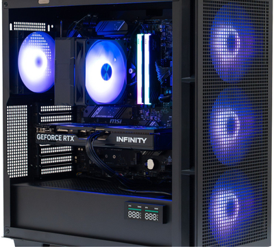 Kompjuter gaming Game X G300, Core i5-13400F, 32GB RAM, Radeon RX 6600, 1TB SSD, i zi