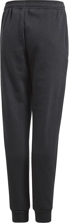 Pantallona sportiv për djem adidas Core 18 Sweat JR CE9077, pambuk poliester, me mansheta, të zeza