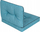 Jastëk kopshti HOBBYGARDEN EMMA TECH, 60x60x40 cm, për kolltuk divan Technorattan, gri