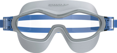 Maskë noti Speedo Hydrosity për të rritur, xham i vetëm, gri transparente